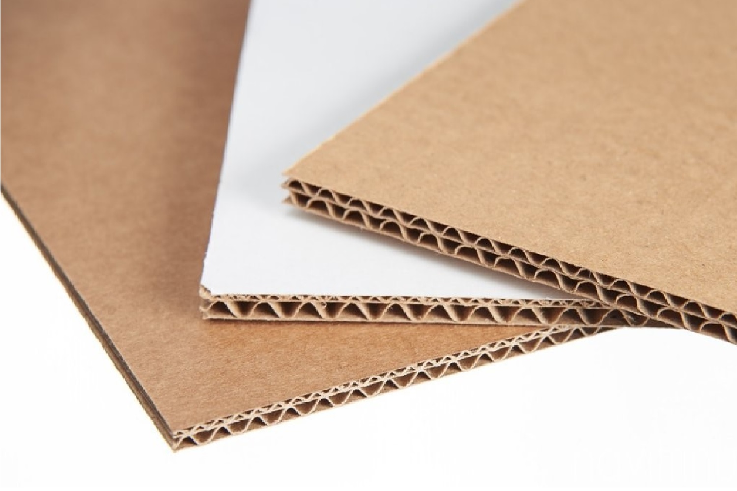 Çift dalga oluklu mukavva koli üretimi